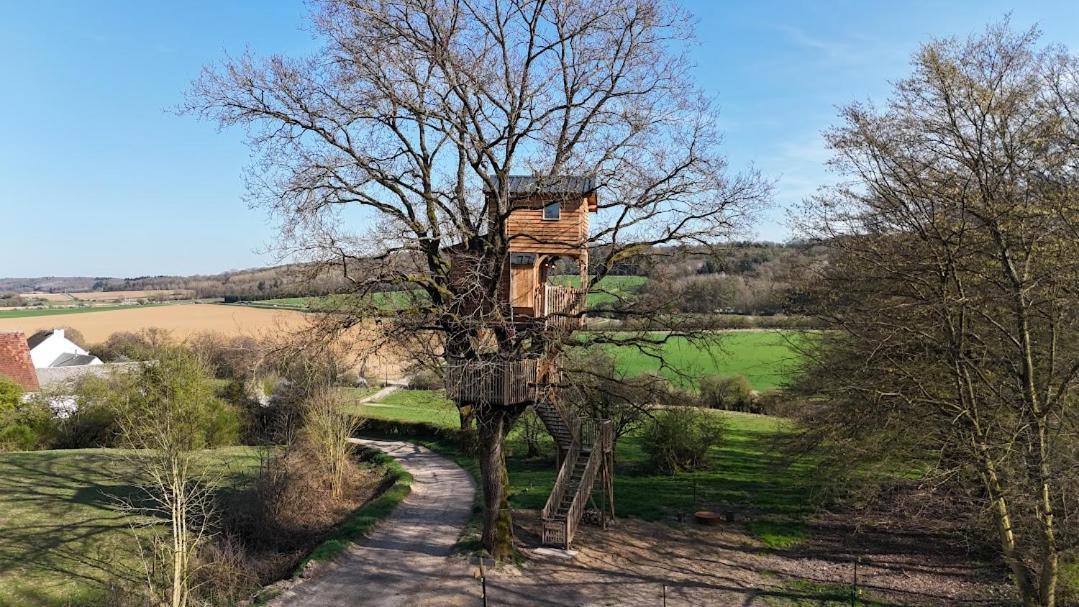 La Ferme De Basseilles Pensionat Mozet Exteriör bild